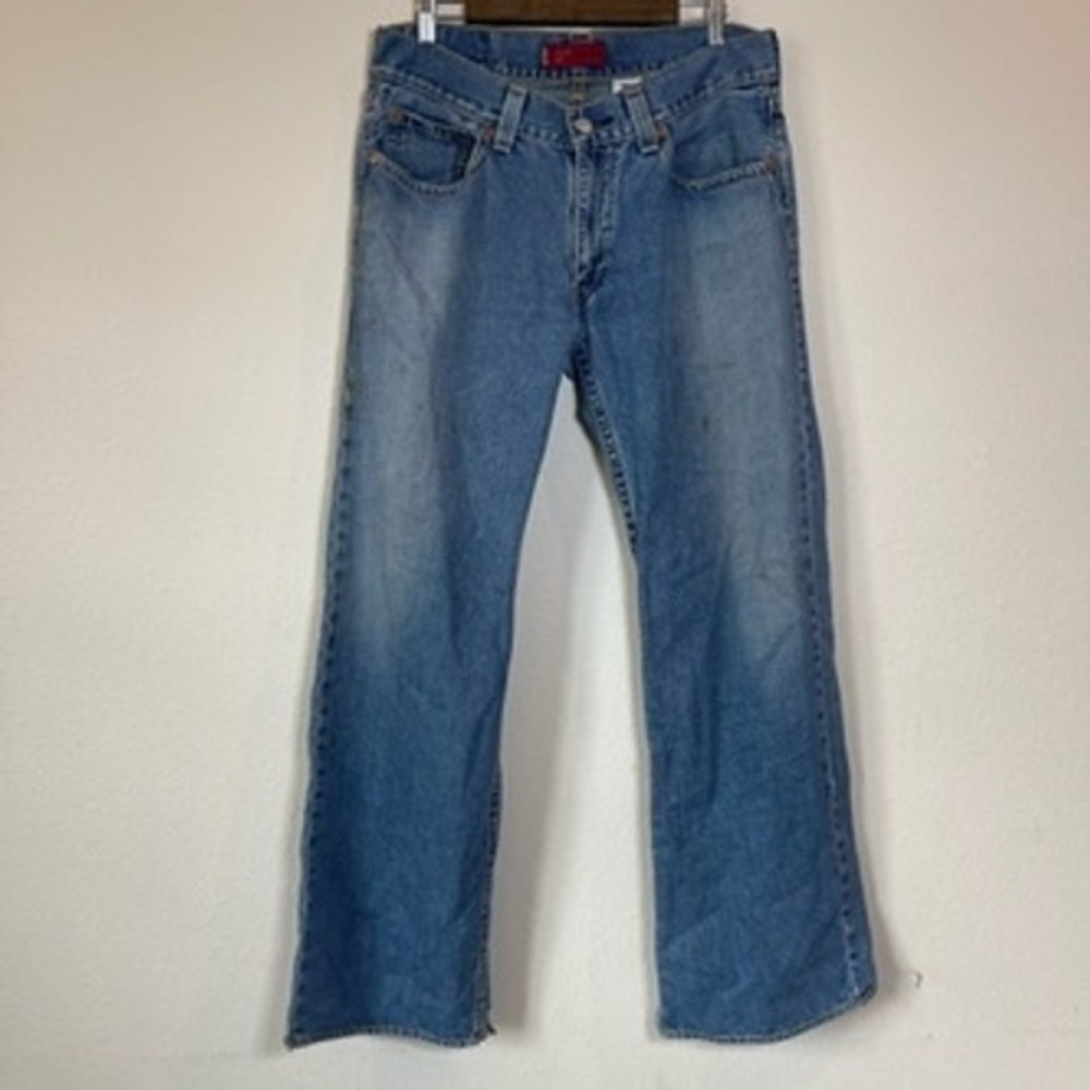 Levis Type 1 Real Loose Jeans Mens Blue Denim Baggy Wide Leg Vintage Y2K 00s